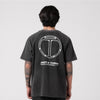 Terrel Sportswear Adapt Rise Form Tee Black Wash Man