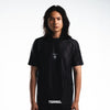 Terrel Sportswear - Thunderclap Plus Core Running Tee Black Men | Smart Temp Quick Dry Reflective Lightweight