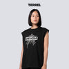 Terrel Sportswear Adapt Reign Muscle Tee Black Women