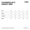 Terrel Sportswear - Thunderclap Singlet Diamond Structure Black Running Men | Smart Temp Quick Dry Reflective Lightweight