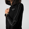 Terrel sportswear Long Sleeve MoR Spray Logo Black Women