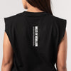 Terrel sportswear MoR Crop Cotton Voltage Logo Women