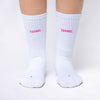 Terrel sportswear Basic Socks White Pink