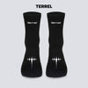 Terrel Thunderclap Running Socks Black Strike Quiet
