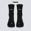 Terrel sportswear Basic Socks Black White