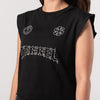 Terrel sportswear MoR Crop Cotton Voltage Logo Women