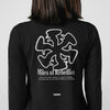 Terrel sportswear Long Sleeve MoR Spray Logo Black Women