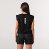 Terrel sportswear MoR Crop Cotton Voltage Logo Women