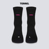 Terrel sportswear Basic Socks Black Pink