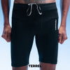 Terrel Sportswear - Thunderclap Trivolt 5 Pocket Running Tights Men Black Series Celana Lari Pria | Smart Temp Quick Dry 5 Pocket