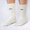 Terrel sportswear Basic Socks Broken White Black