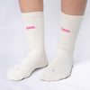 Terrel sportswear Basic Socks Broken White Pink