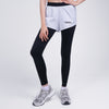 Terrel sportswear Compression Short Active Celana White Women olahraga panjang gym running lari wanita