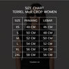 Terrel sportswear MoR Crop Cotton Voltage Logo Women