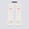Terrel sportswear Basic Socks Broken White Pink
