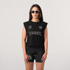 Terrel sportswear MoR Crop Cotton Voltage Logo Women