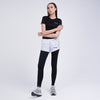 Terrel sportswear Compression Short Active Celana White Women olahraga panjang gym running lari wanita