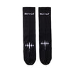 Terrel Thunderclap Running Socks Black Strike Quiet
