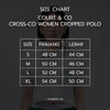 Terrel x Wallts Court & Co Cross-co Women Cropped Polo Padel Series