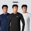 Terrel Sportswear Swift Long Sleeve Man Kaos Olahraga Dry Fit Pria Quick Dry Gym Running