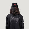 Terrel Sportswear I Exist Hat Black Red Topi Running Breathable Mesh
