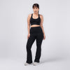 Terrel Legging Flare Black Celana Olahraga Wanita Panjang Yoga Pilates