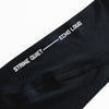 Terrel Sportswear - Thunderclap Strike Quiet Echo Loud Belt Shorts Black Running | Dry Fit Stretch Lightweight
