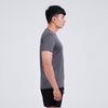 Terrel sportswear Basic Tee Grey kaos olahraga dry fit lari running gym pria lengan pendek