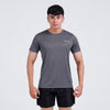 Terrel sportswear Basic Tee Grey kaos olahraga dry fit lari running gym pria lengan pendek