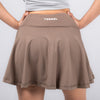 Terrel Skirt 2 in 1 Flare Mocca Rok Olahraga Wanita Yoga Pilates