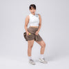 Terrel Skirt 2 in 1 Flare Mocca Rok Olahraga Wanita Yoga Pilates