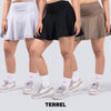 Terrel Skirt 2 in 1 Flare Rok Olahraga Wanita Yoga Pilates
