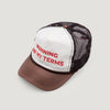 Terrel Sportswear My Terms Hat Brown Red Topi Running Breathable Mesh