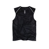 Terrel Sportswear - Thunderclap Muscle Tee Rain Motion Black Running Men | Smart Temp Quick Dry Reflective Lightweight