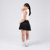 Terrel Skirt 2 in 1 Flare Black Rok Olahraga Wanita Yoga Pilates