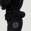 Terrel Sportswear Running Belt Running Multifunction 3 Pocket MoR Black