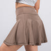 Terrel Skirt 2 in 1 Flare Mocca Rok Olahraga Wanita Yoga Pilates