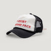 Terrel Sportswear I Exist Hat Black Red Topi Running Breathable Mesh