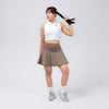 Terrel Skirt 2 in 1 Flare Mocca Rok Olahraga Wanita Yoga Pilates