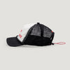Terrel Sportswear I Exist Hat Black Red Topi Running Breathable Mesh