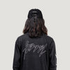 Terrel Sportswear My Terms Hat Black White Topi Running Breathable Mesh