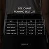 Terrel Sportswear Running Belt Running Multifunction 3 Pocket MoR Black