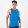 Terrel sportswear Basic Tanktop Blue sleeveless baju atasan tanpa lengan kaos olahraga dry fit  pria lari running gym