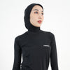 Terrel women baselayer longsleeve black for hijab hijabers olah raga gym lari running