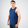 Crazy deals terrel sportswear basic tanktop navy sleeveless singlet pria dry fit gym running pria