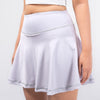 Terrel Skirt 2 in 1 Flare Grey Rok Olahraga Wanita Yoga Pilates